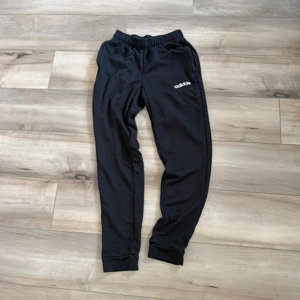 Women's black adidas track sweat pants size xs